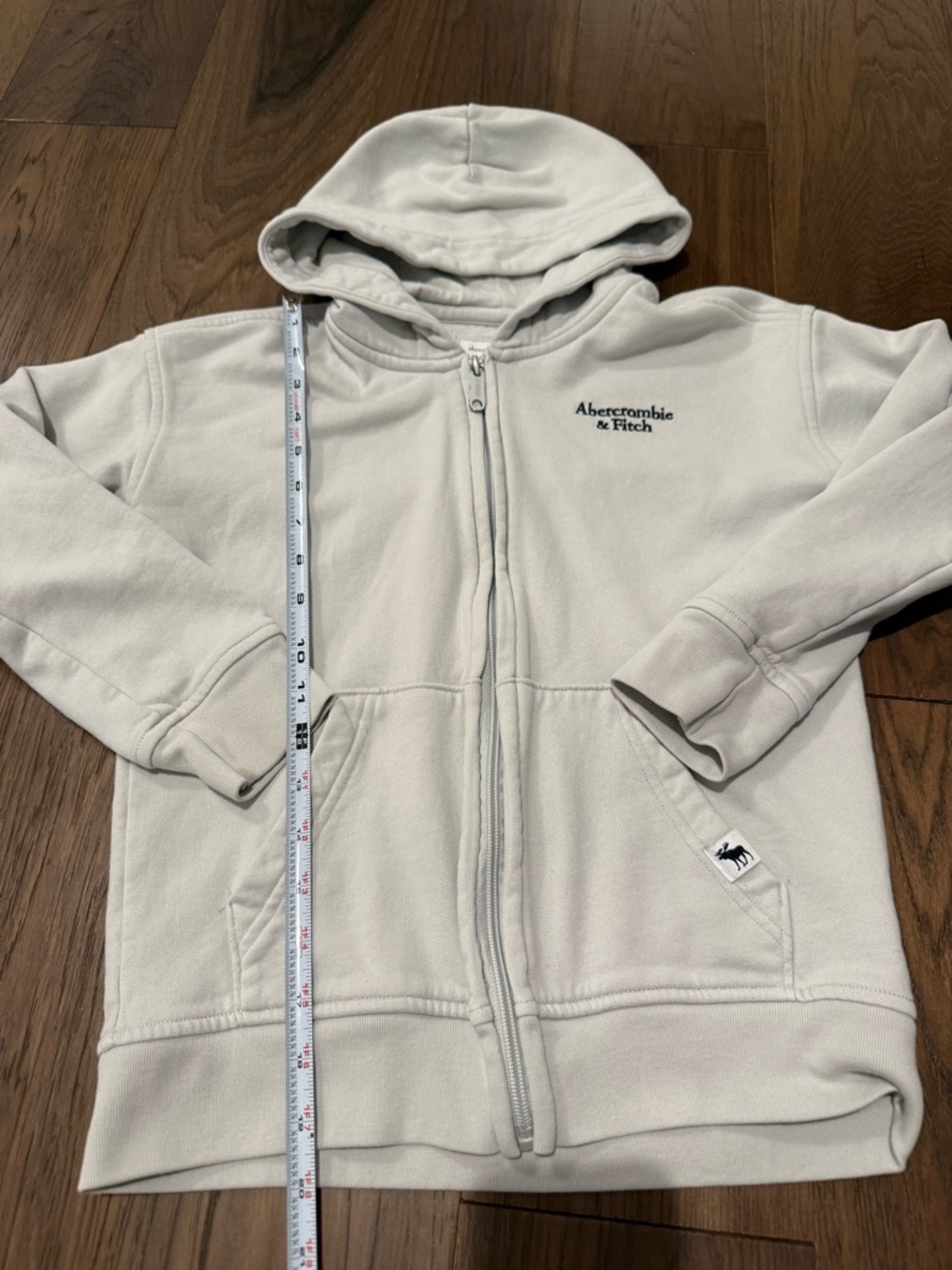 Abercrombie Kids Relaxed Fit Full-Zip Hoodie - Size 9/10
